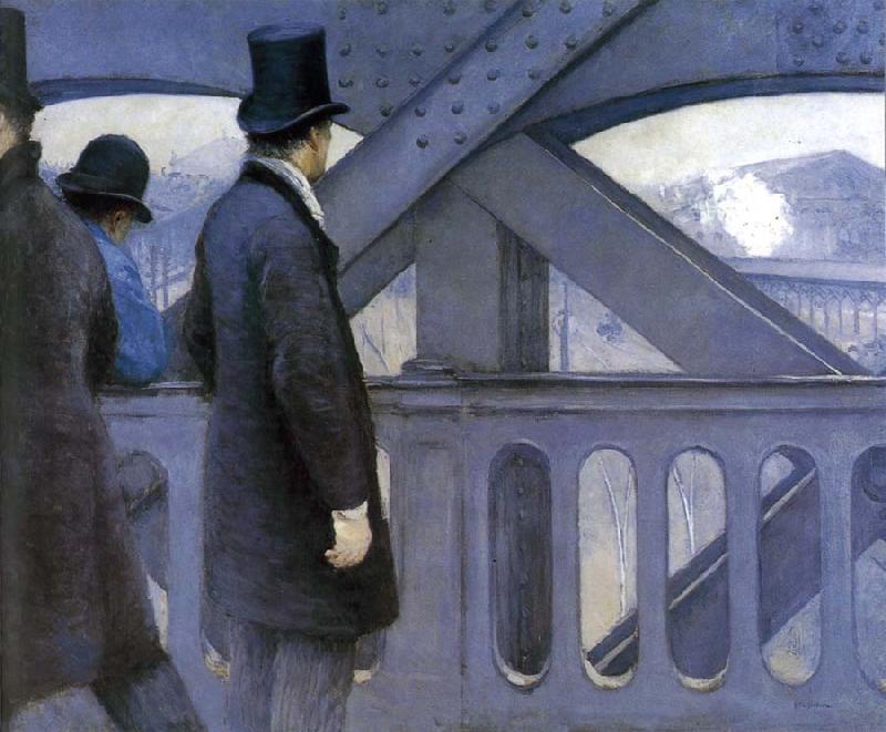 Gustave Caillebotte Bridge oil painting image